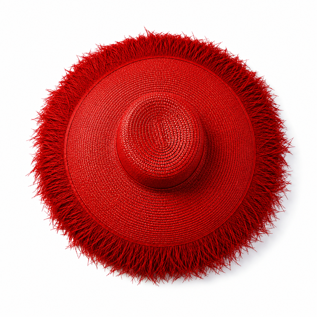 Untamed Ostrich Fringe Hat