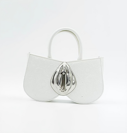 Black leather, Silver Vulva