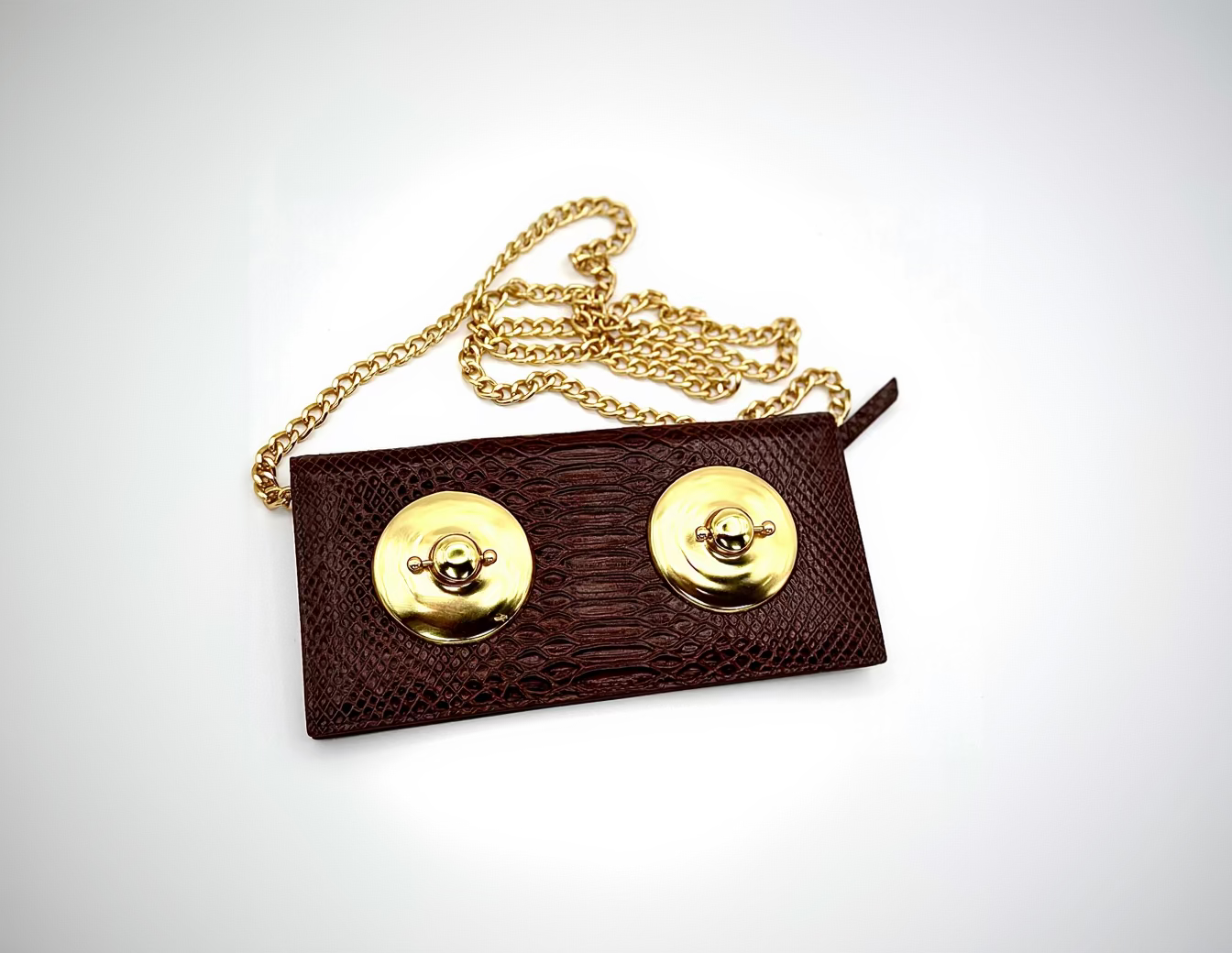 Double D Wallet - Brown