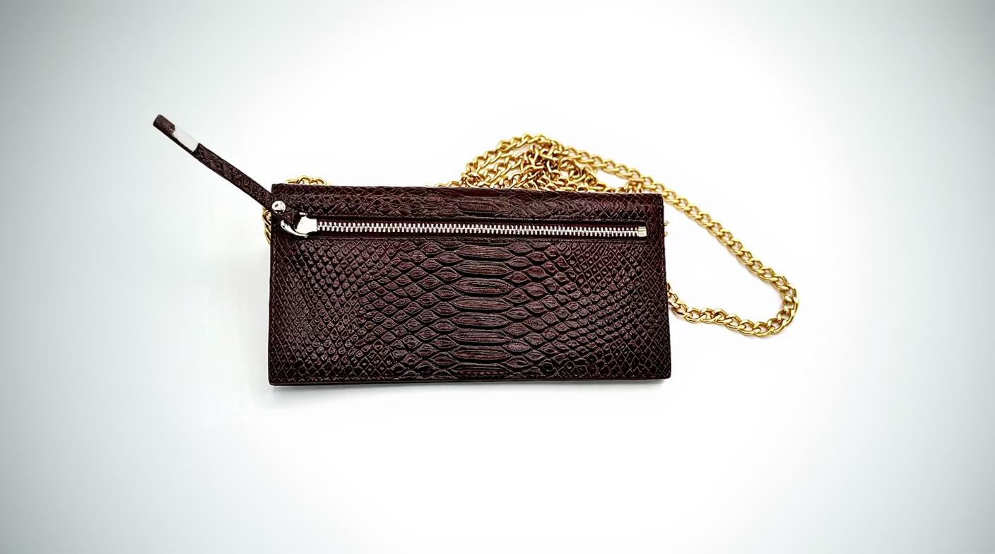 Double D Wallet - Brown