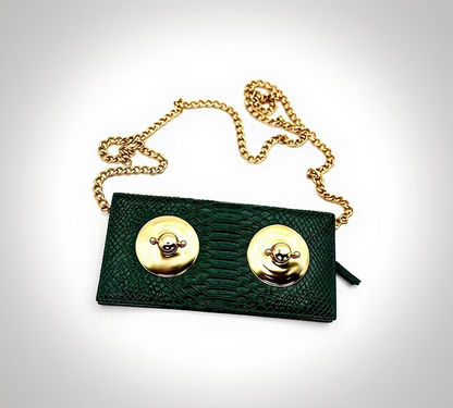 Double D Wallet - Green