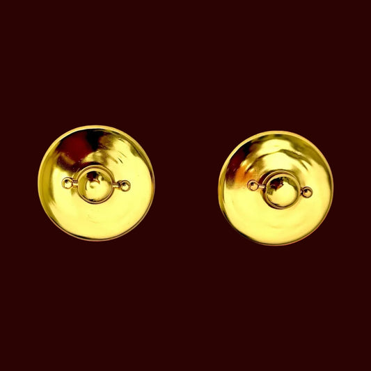 Double D Earring Gold