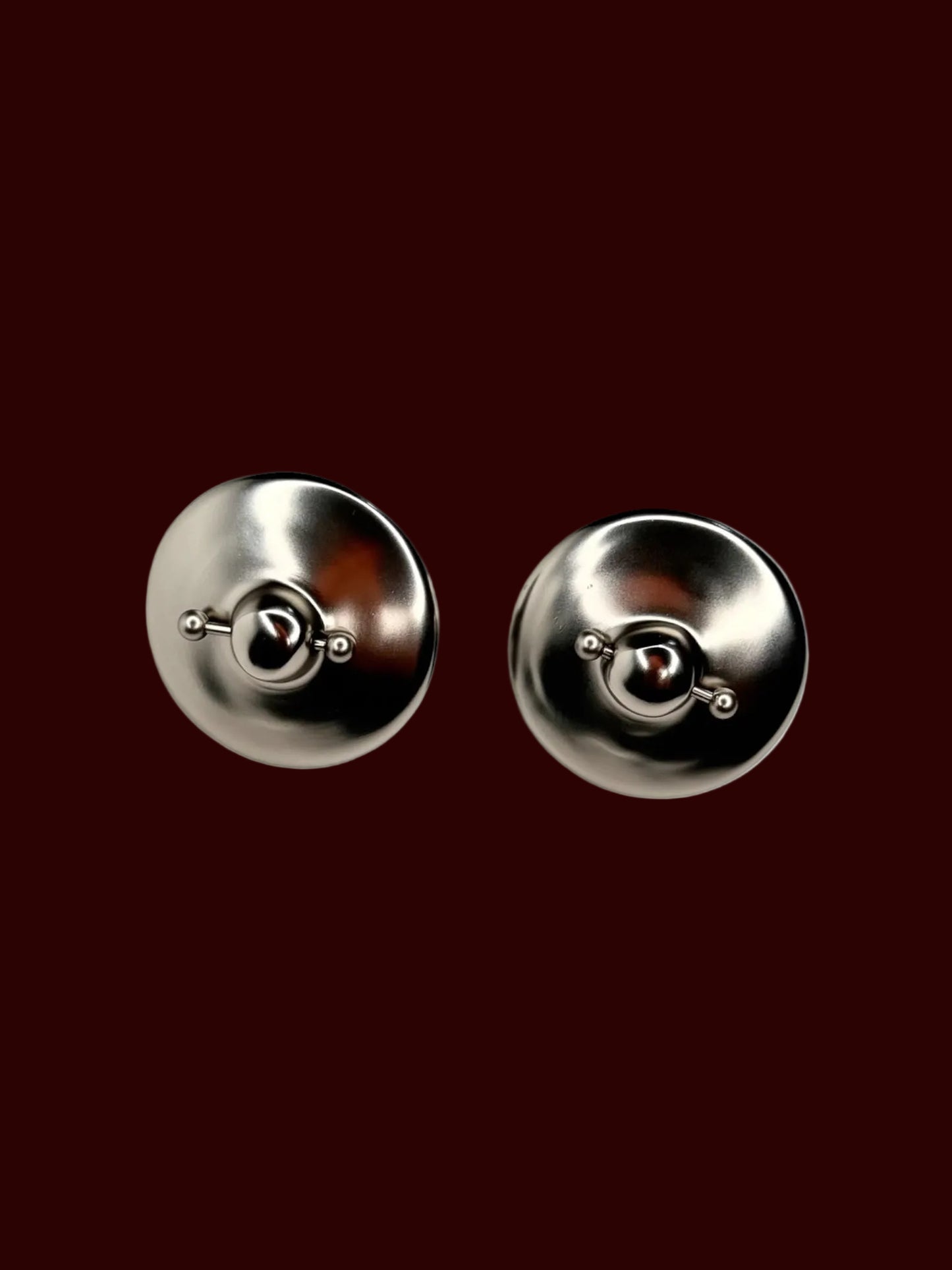 Double D Brooch Silver