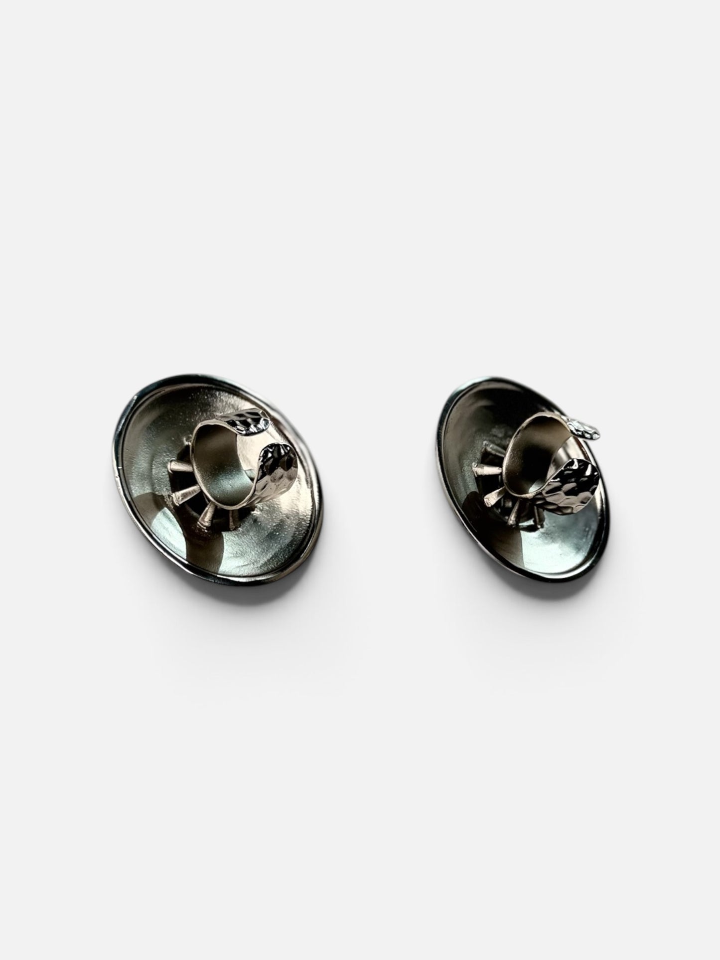 Double D Brooch Silver