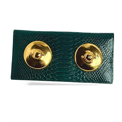 Double D Wallet - Green