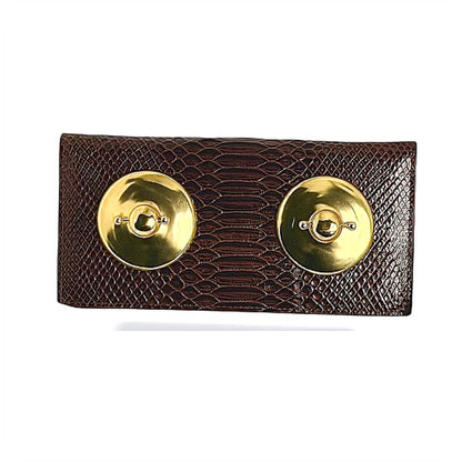 Double D Wallet - Brown